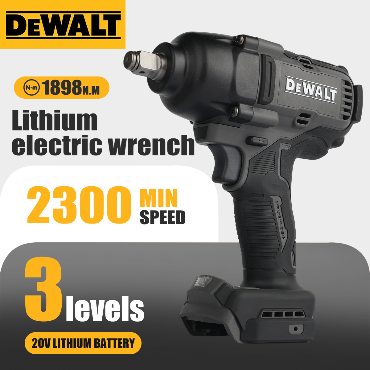 Power Tools Used - DeWalt DCF99M High Torque Brushless 20V