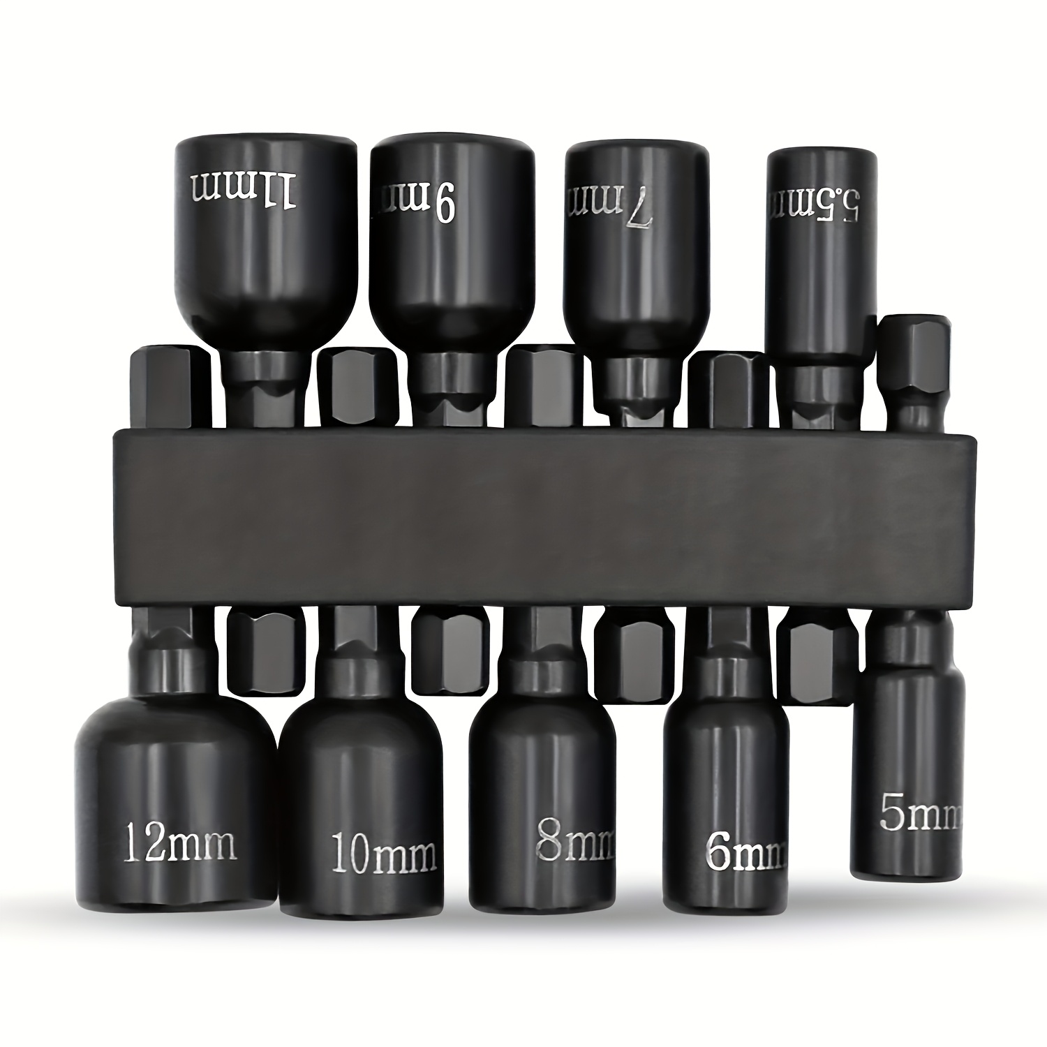 9Pcs Metric Nut Driver Bit Set - Power Tools Used 评论和价格