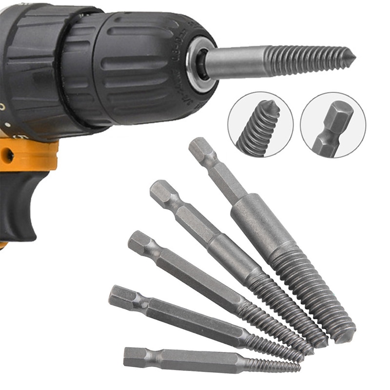 5pc Hexagonal Shank Broken Hea - Power Tools Jack 评论和价格