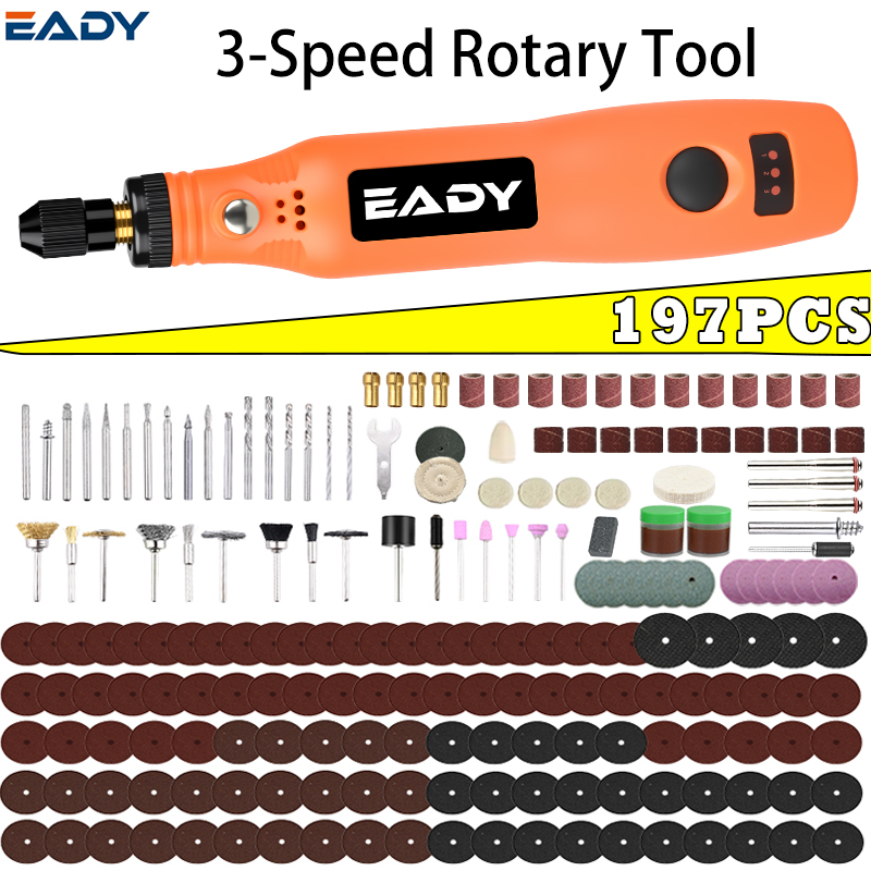 USB Cordless Rotary Tool Kit – - Power Tools Jack 评论和价格