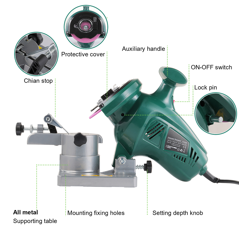 POSENPRO 250W ChainSaw Sharpen - Power Tools Used 评论和价格