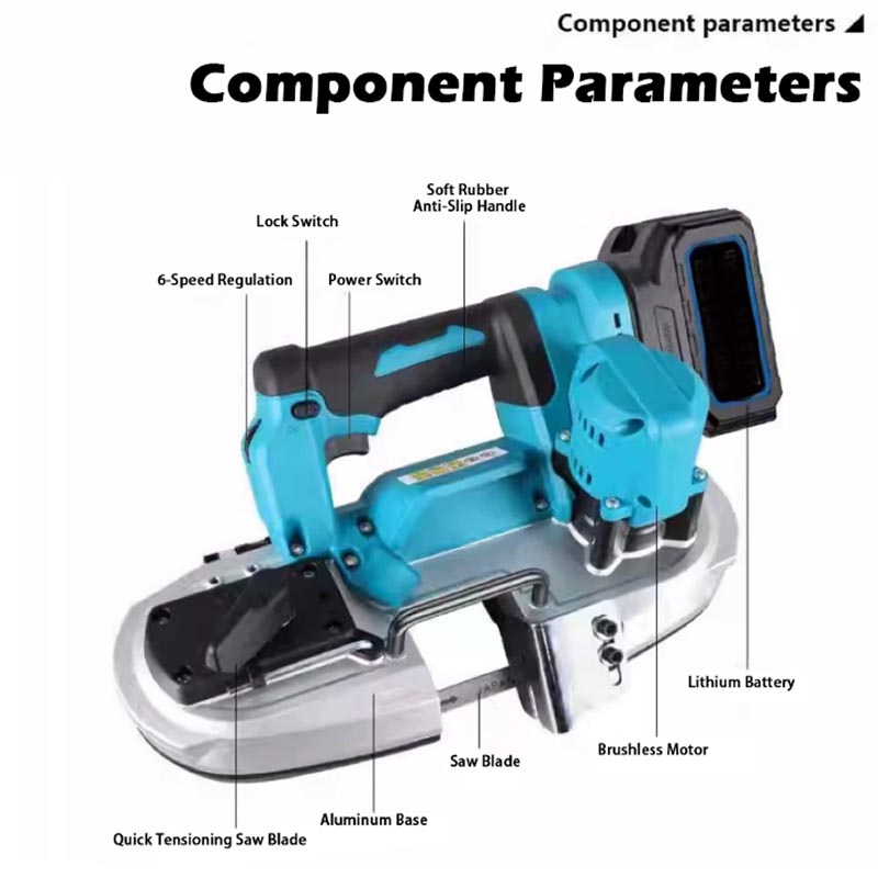 490W Portable Brushless Band S - Power Tools Band 评论和价格