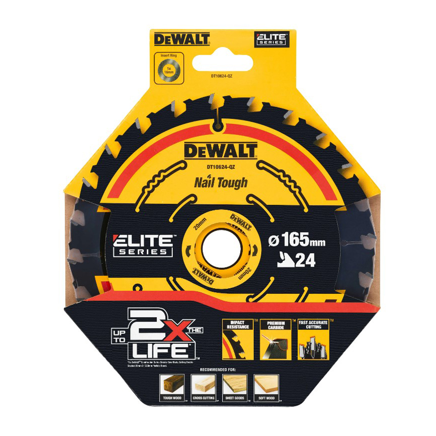 DEWALT DT10624-QZ 1/3pcs 24T C - Power Tools For Construction 评论和价格