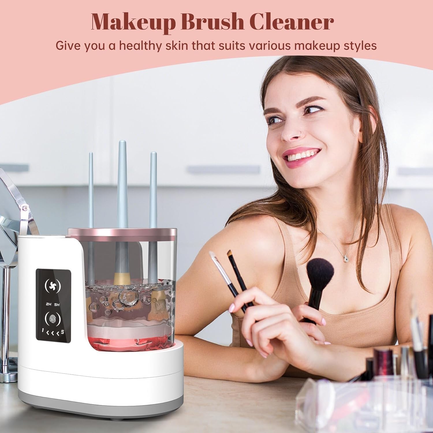 Automatic Rotating Makeup Brus - Power Tools Equipment 评论和价格