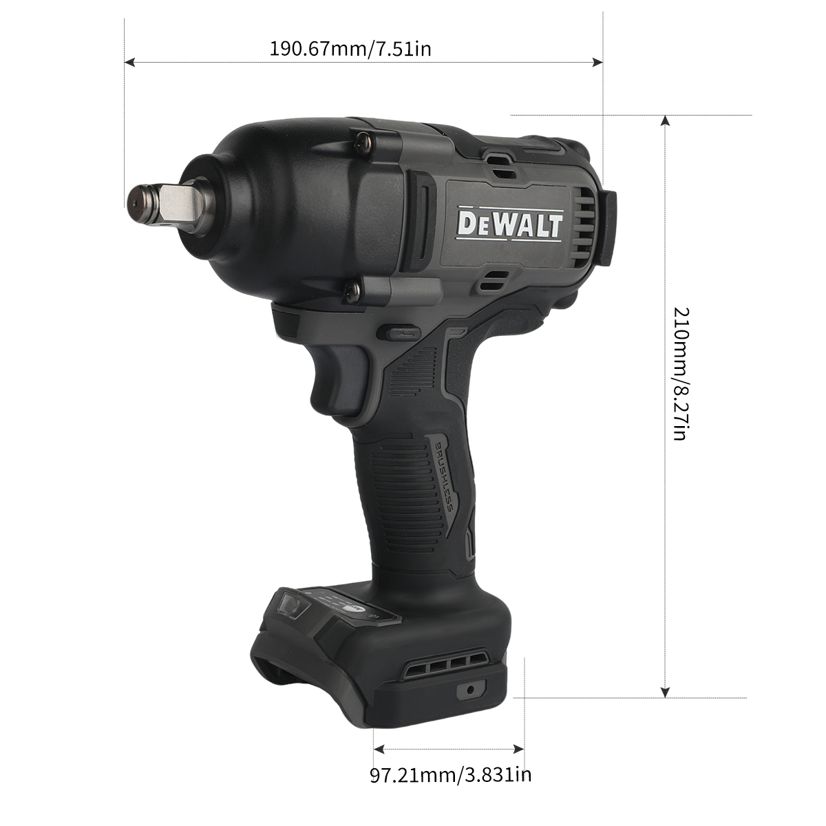 DeWalt DCF99M High Torque Brus - Power Tools Used 评论和价格