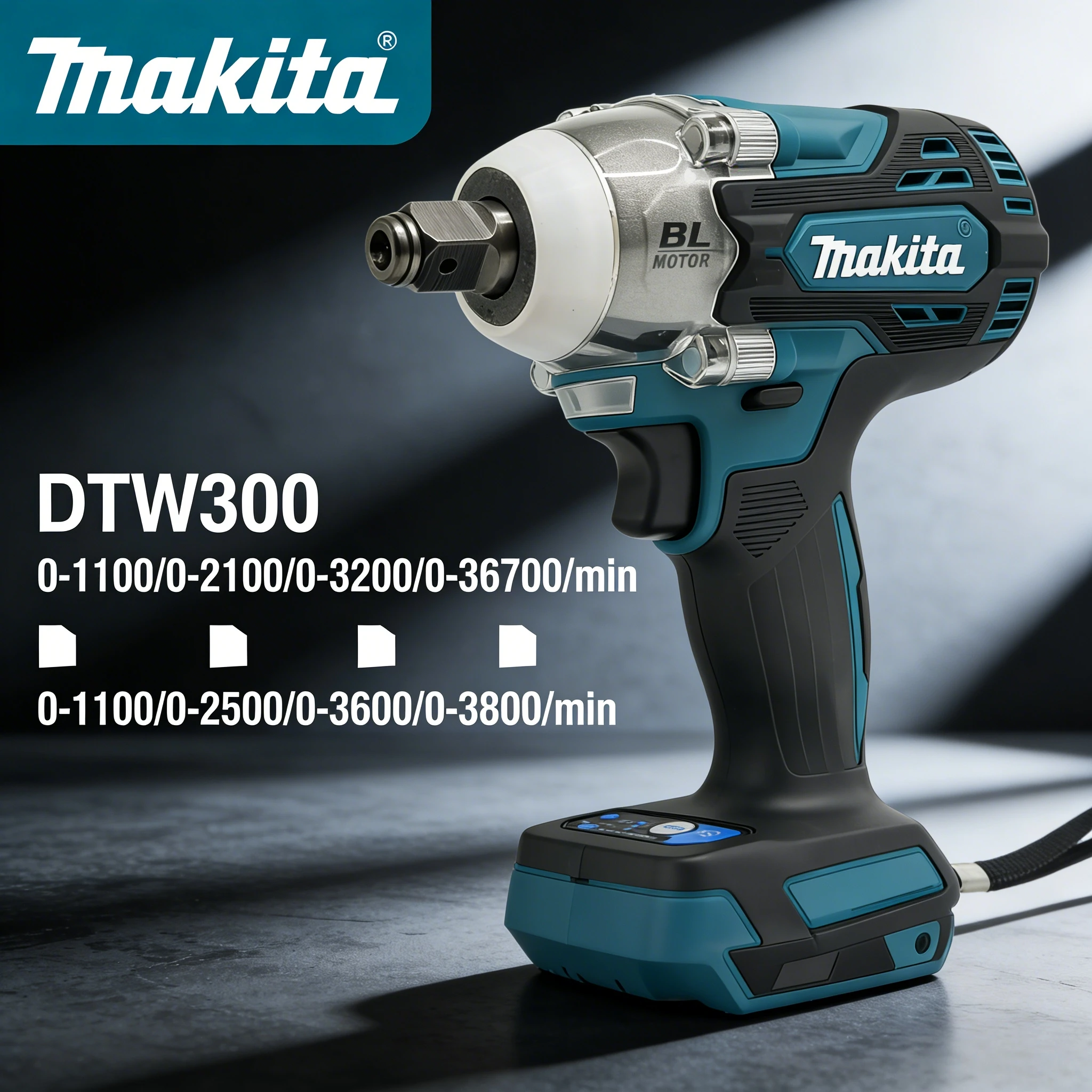 Makita DTW300Z Cordless Brushl - Power Tools Cordless 评论和价格