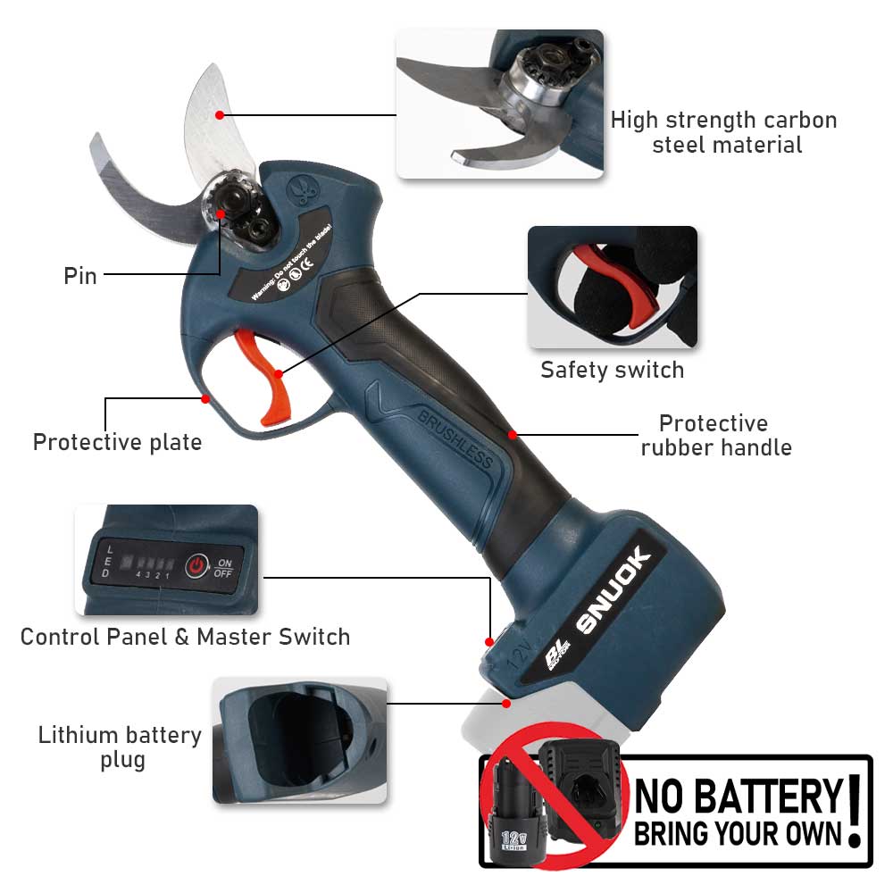 SNUOK 12V Brushless Electric P - Power Tools Used 评论和价格